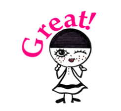 Freckle-chan sticker #5912979