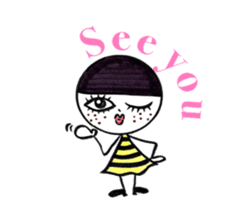 Freckle-chan sticker #5912987
