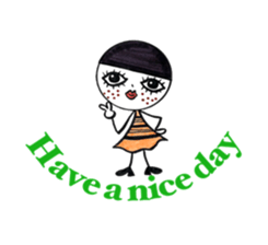 Freckle-chan sticker #5912993