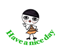 Freckle-chan sticker #5912993