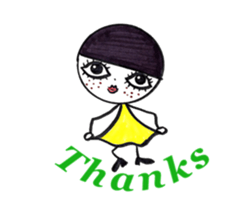 Freckle-chan sticker #5912994