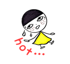 Freckle-chan sticker #5912996