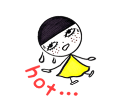 Freckle-chan sticker #5912996