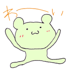 slack softly bear sticker #5913291