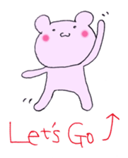 slack softly bear sticker #5913302