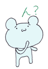 slack softly bear sticker #5913314