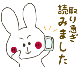Sticker.rabbit3 sticker #5913646