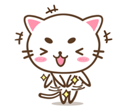Reply professional eyebrow cat sticker #5913790