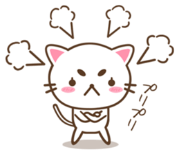Reply professional eyebrow cat sticker #5913793