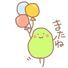 midorinomametati sticker #5914003