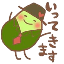 midorinomametati sticker #5914006