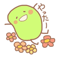 midorinomametati sticker #5914009