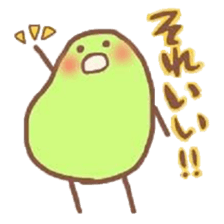 midorinomametati sticker #5914015