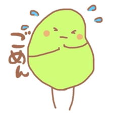 midorinomametati sticker #5914018