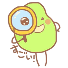 midorinomametati sticker #5914025