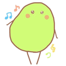 midorinomametati sticker #5914031