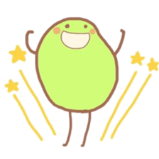 midorinomametati sticker #5914033