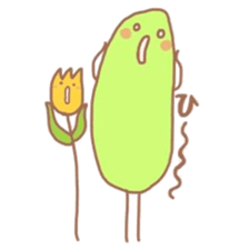 midorinomametati sticker #5914038