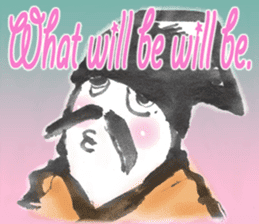 Bonsai teacher in English sticker #5914209