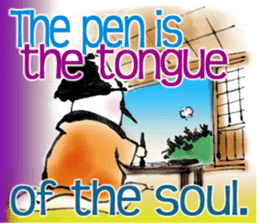 Bonsai teacher in English sticker #5914218