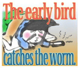 Bonsai teacher in English sticker #5914219