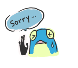 Interpreter frog sticker #5914371