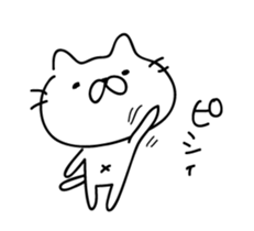 Kansai style Cats sticker #5914604