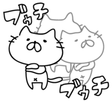 Kansai style Cats sticker #5914628