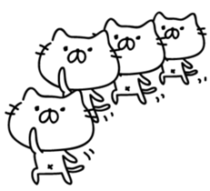 Kansai style Cats sticker #5914631
