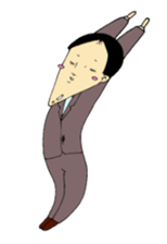 office worker Saito2 sticker #5914722