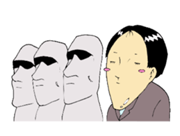 office worker Saito2 sticker #5914723