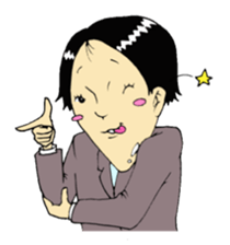 office worker Saito2 sticker #5914729