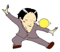 office worker Saito2 sticker #5914730