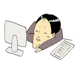 office worker Saito2 sticker #5914736