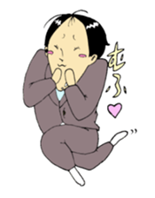 office worker Saito2 sticker #5914739