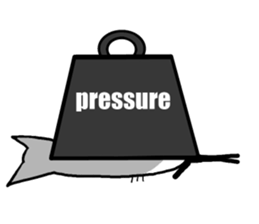 Performance of a stick dog sticker #5914952