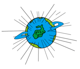 sticker of the  earthian sticker #5915017