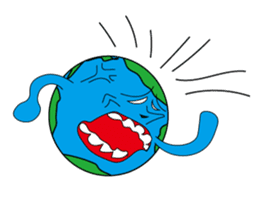 sticker of the earthian sticker #5915033