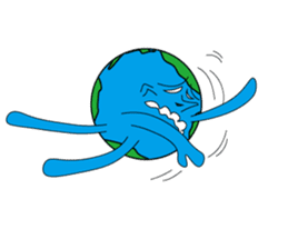 sticker of the earthian sticker #5915034