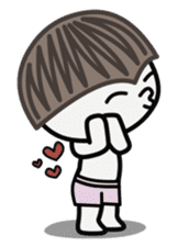 Cute little Edward sticker #5915734