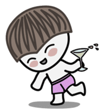 Cute little Edward sticker #5915740