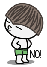 Cute little Edward sticker #5915746