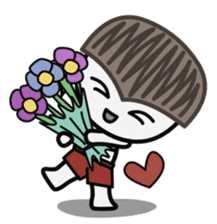 Cute little Edward sticker #5915753