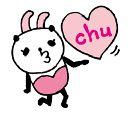 Every day of a panda- bunny2 - sticker #5915927