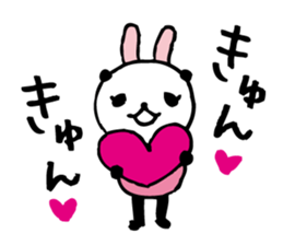 Every day of a panda- bunny2 - sticker #5915928