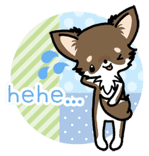 Kawaii Chihuahua 4 (English) sticker #5916564