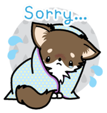 Kawaii Chihuahua 4 (English) sticker #5916565