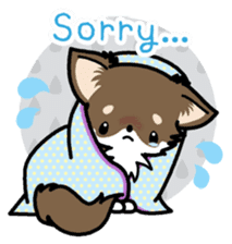 Kawaii Chihuahua 4 (English) sticker #5916565