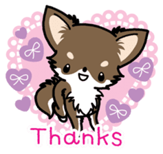 Kawaii Chihuahua 4 (English) sticker #5916566