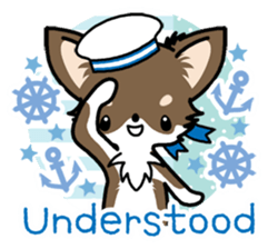 Kawaii Chihuahua 4 (English) sticker #5916568